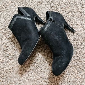 Black Mossimo Heeled Booties 7.5